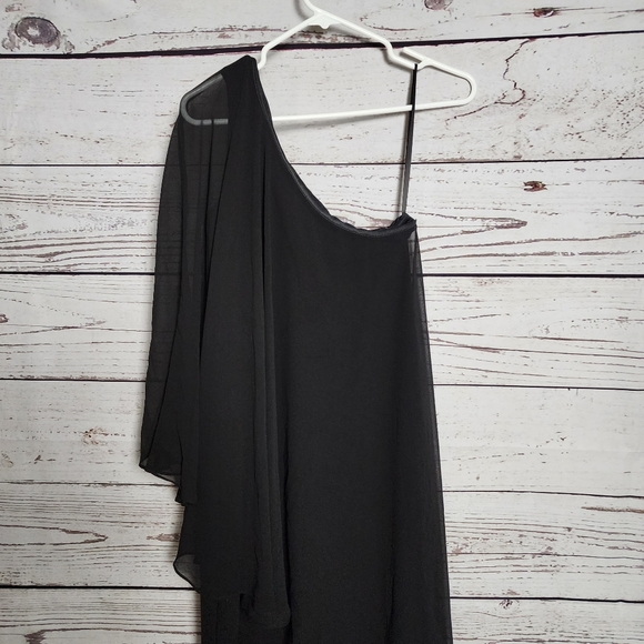 Lauren Ralph Lauren Black Cape Jumpsuit 6 & 12 - Picture 7 of 8
